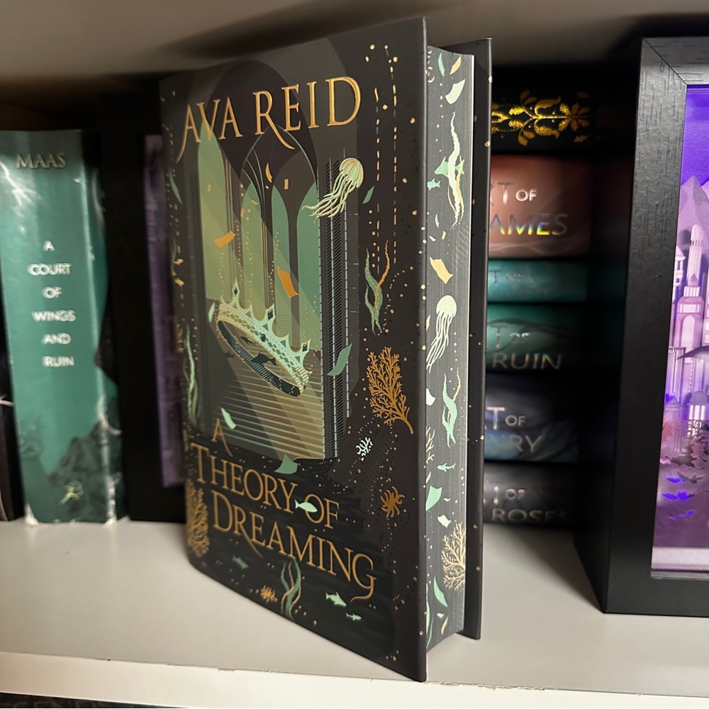 Theory of Dreaming by Ava Reid Illumicrate Signed & Sprayed Edges